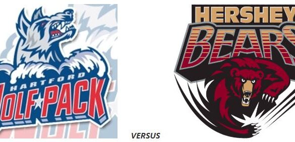 Hartford Wolf Pack vs Hershey Bears