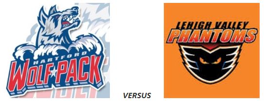 Hartford Wolf Pack vs Lehigh Valley Phantoms