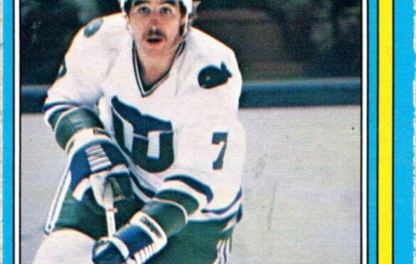 GORDIE ROBERTS, HARTFORD WHALER LEGEND