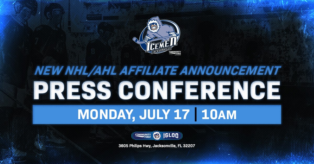 Jacksonville Icemen Press Conference