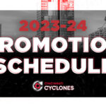 Cincinnati Cyclones Promo Schedule