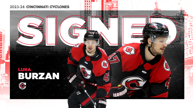 Cincinnati Cyclones - Luka Burzan