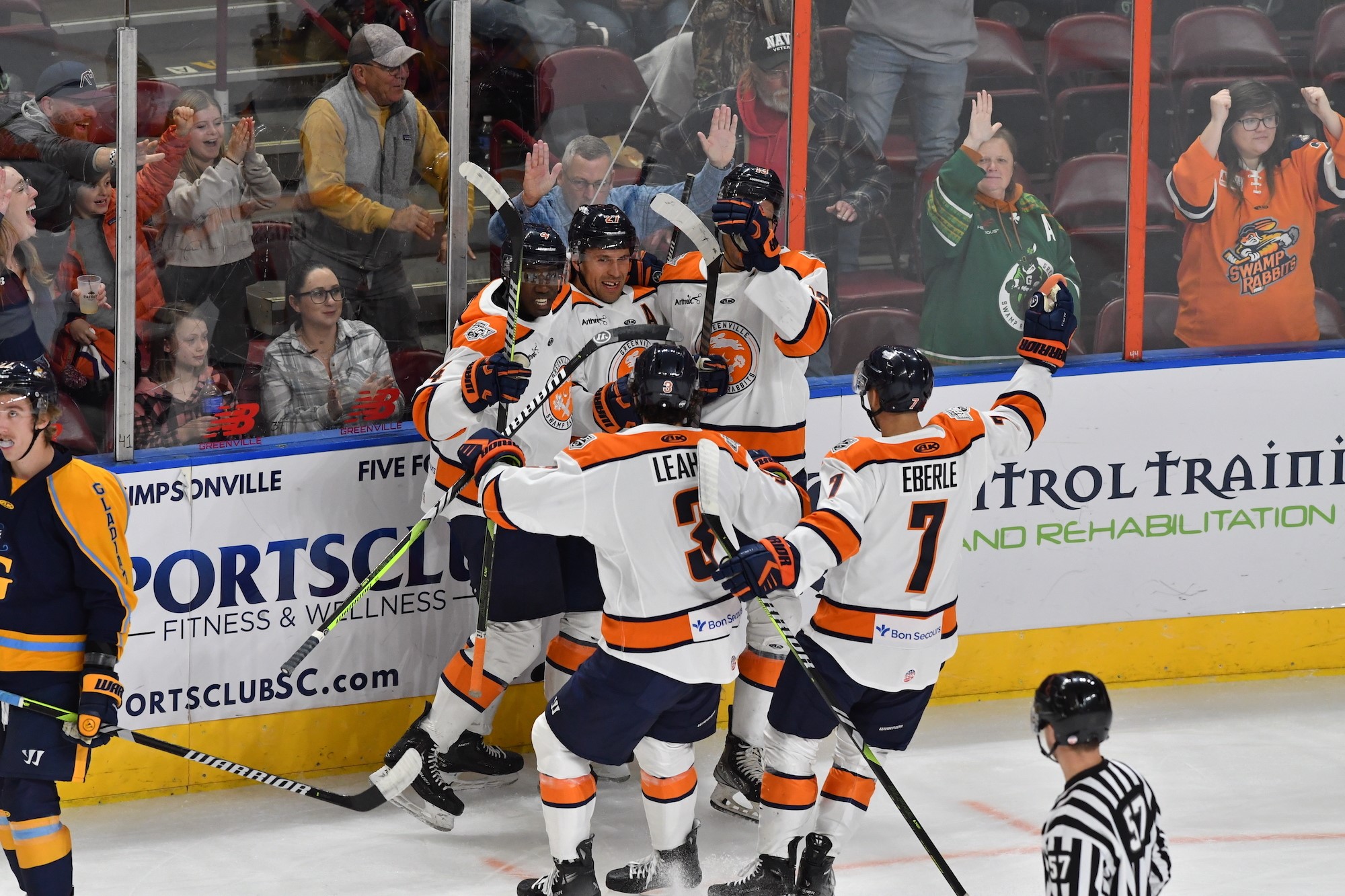 GREENVILLE SWAMP RABBITS CELEBRATE