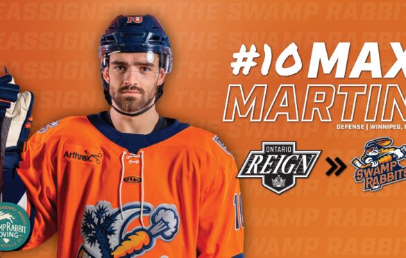 Max Martin Greenville Swamp Rabbits