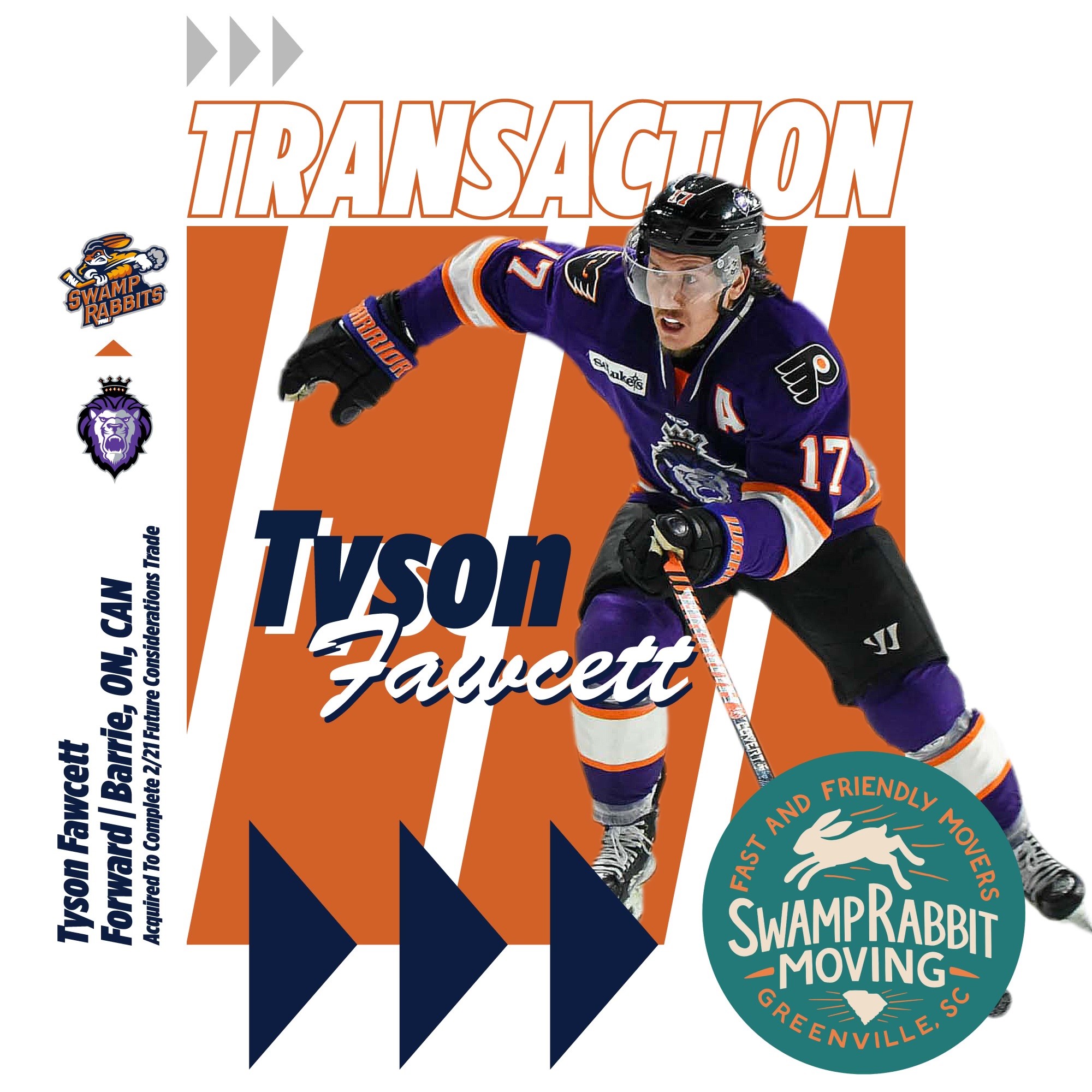 Swamp Rabbits Tyson Fawcett