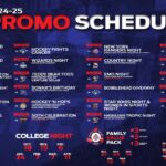 WOLF PACK PROMO SCHEDULE