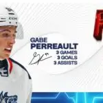 Gabe Perreault Hartford Wolf Pack