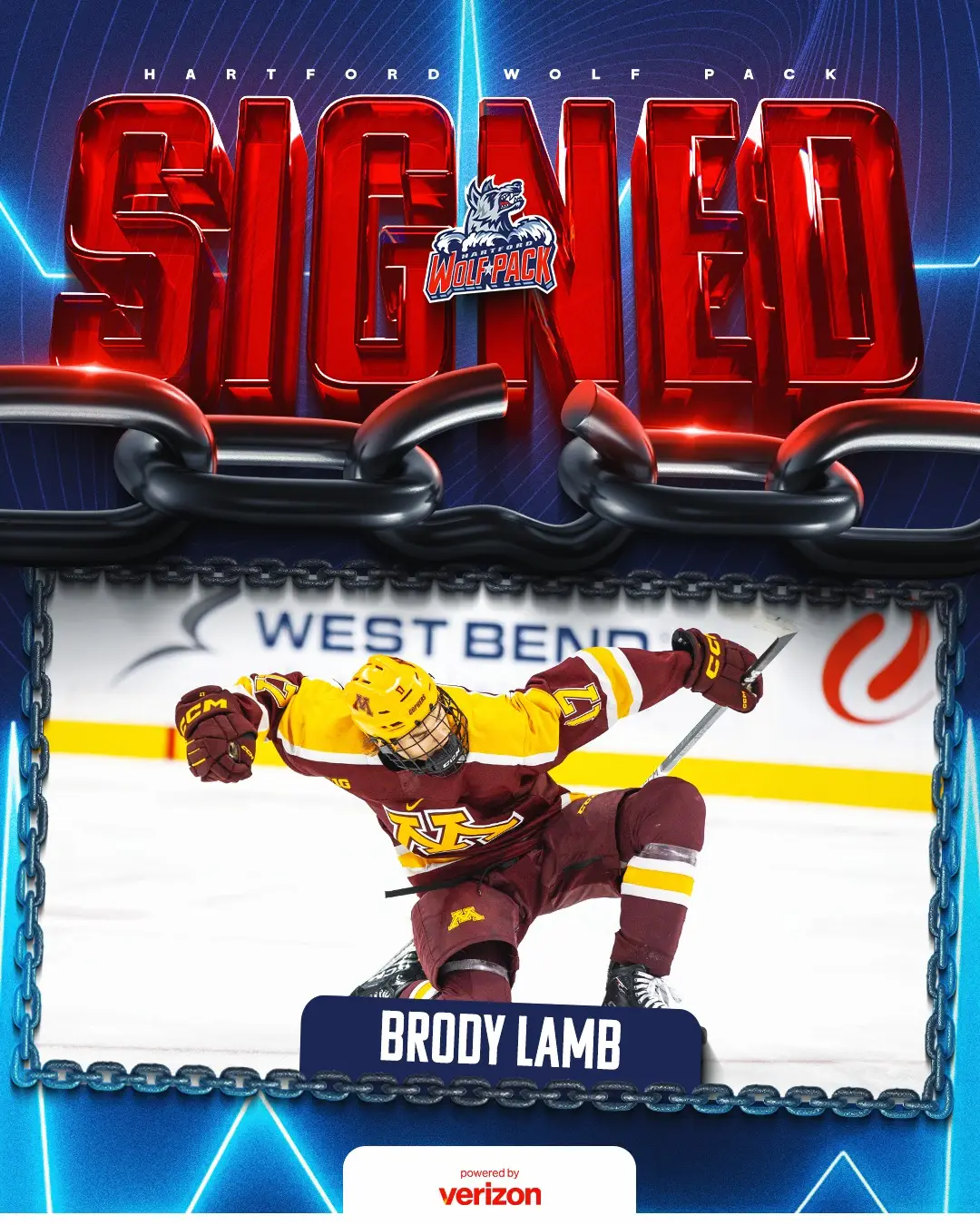 Brody Lamb Hartford Wolf Pack