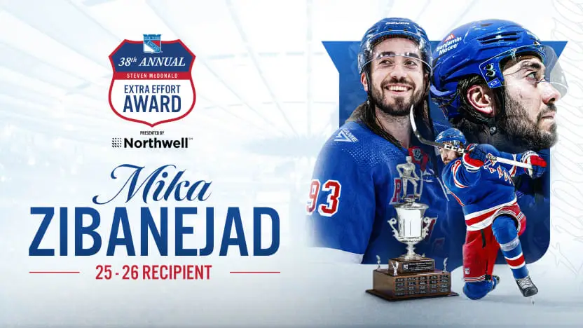 Mika Zibanejad Rangers