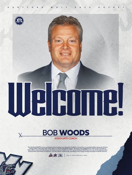 Bob Woods Hartford Wolf Pack