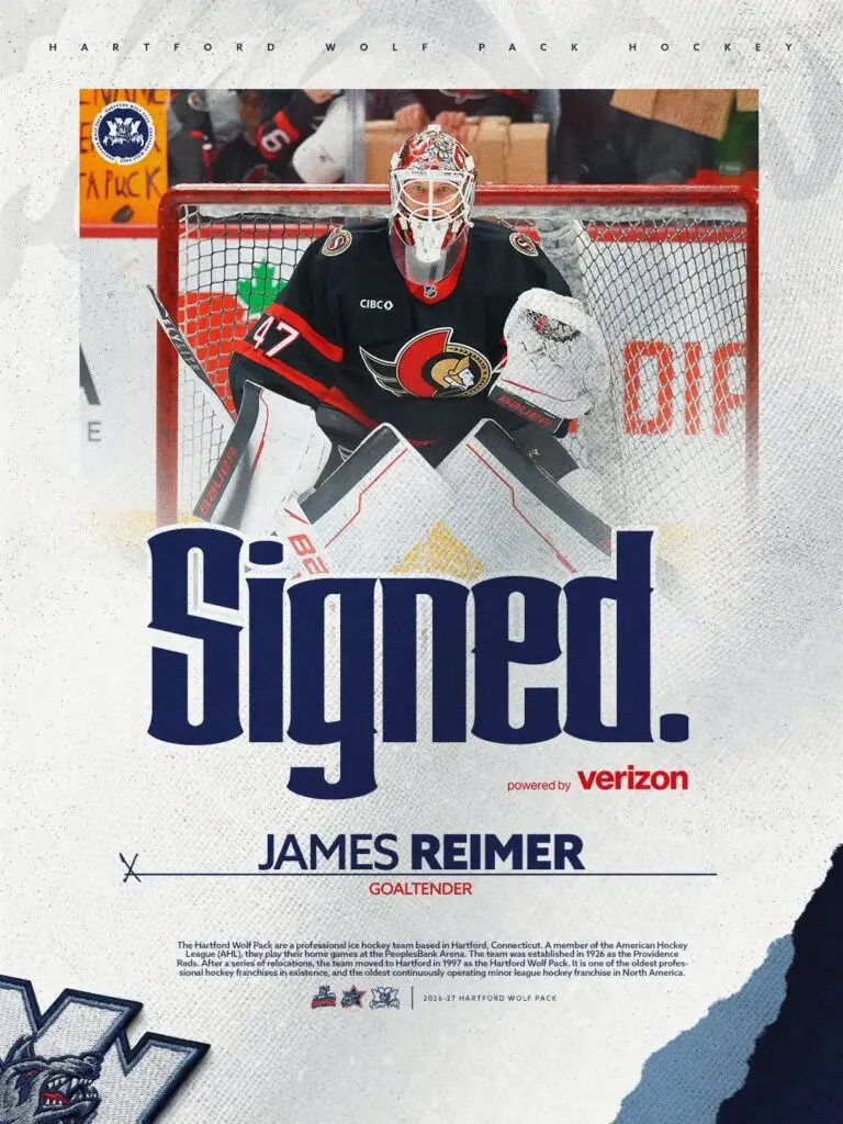 Hartford Wolf Pack Reimer