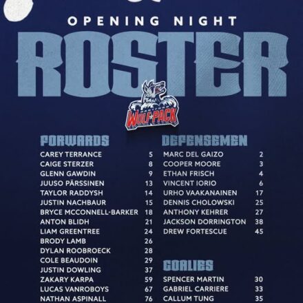 Hartford Wolf Pack Roster