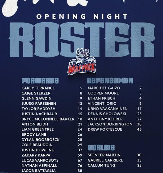 Hartford Wolf Pack Roster