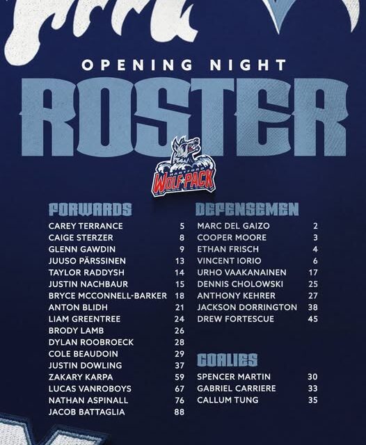 Hartford Wolf Pack Roster