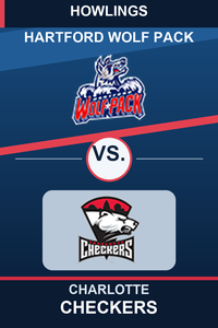 Hartford Wolf Pack vs. Charlotte Checkers