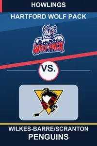 Hartford Wolf Pack vs. Wilkes-Barre-Scranton Penguins